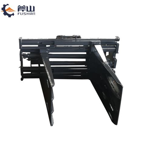 skid steer bale clamp|skid steer bale attachments.